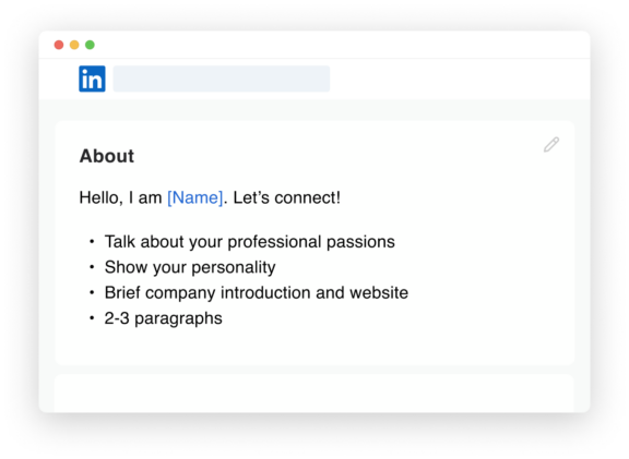 about overview linkedin