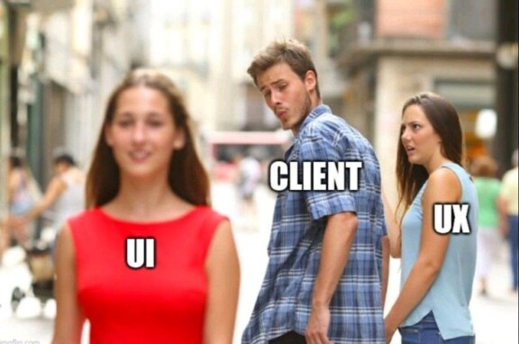 meme client ux and ui