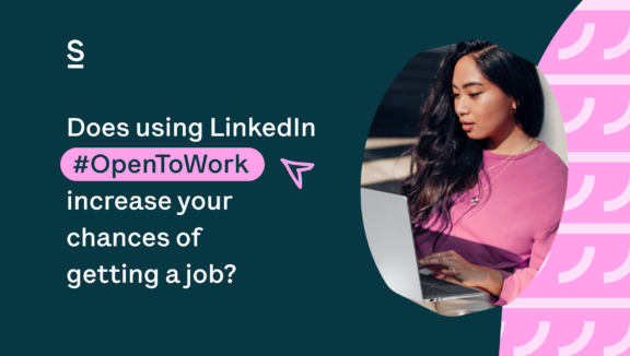 open to work banner