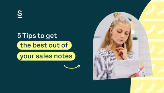 5 tips for sales notes