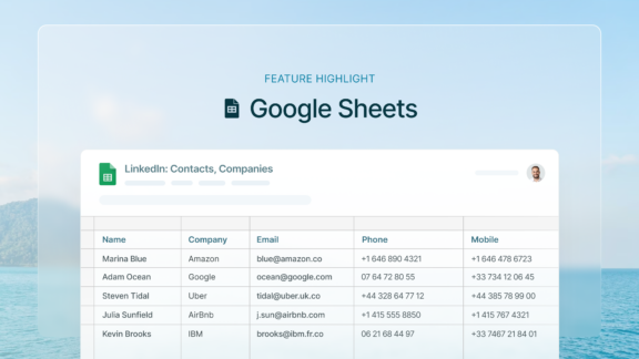 GSheets integration