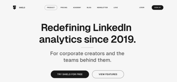 Shield LinkedIn Chrome extension