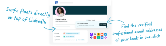 lead generation with email finder for linkedin
