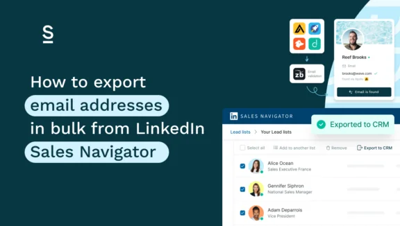 How to export email addresses in bulk from LinkedIn Sales Navigator