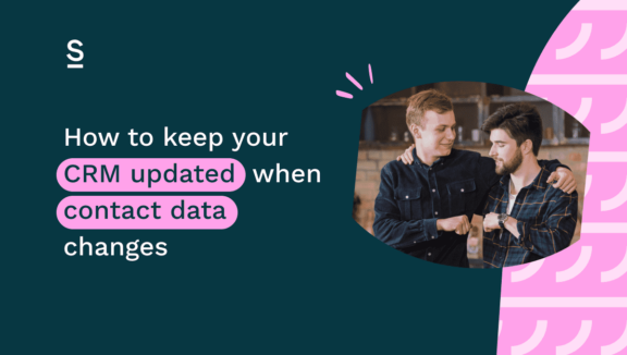 How to keep your CRM updated when contact data changes