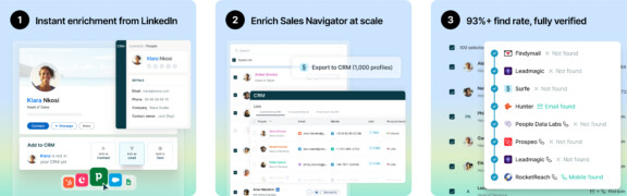 How to enrich LinkedIn leads with Surfe