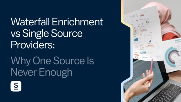 Waterfall Enrichment vs. Single-Source Providers Banner